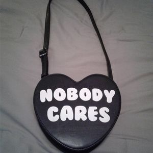 SUPER RARE!!! Killstar Nobody Cares Bag